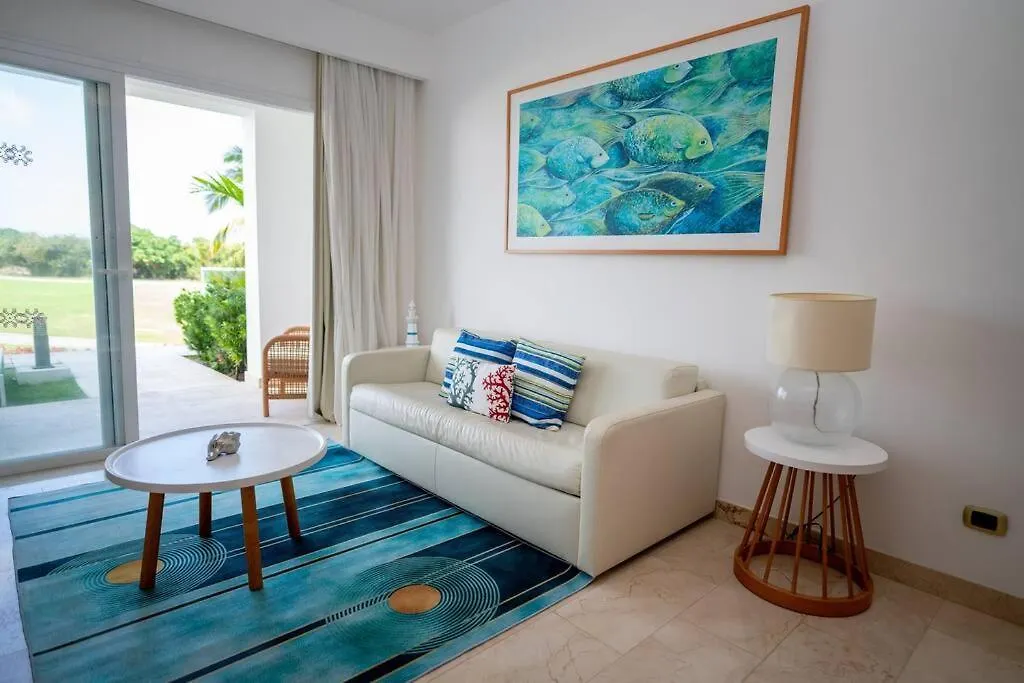 Caribbean Garden Pool & Beach At Hard Rock By Cana Rock Condos Punta Cana Apartamento