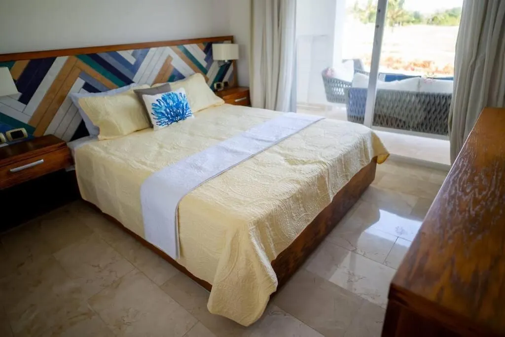Caribbean Garden Pool & Beach At Hard Rock By Cana Rock Condos 蓬塔卡纳 0*,